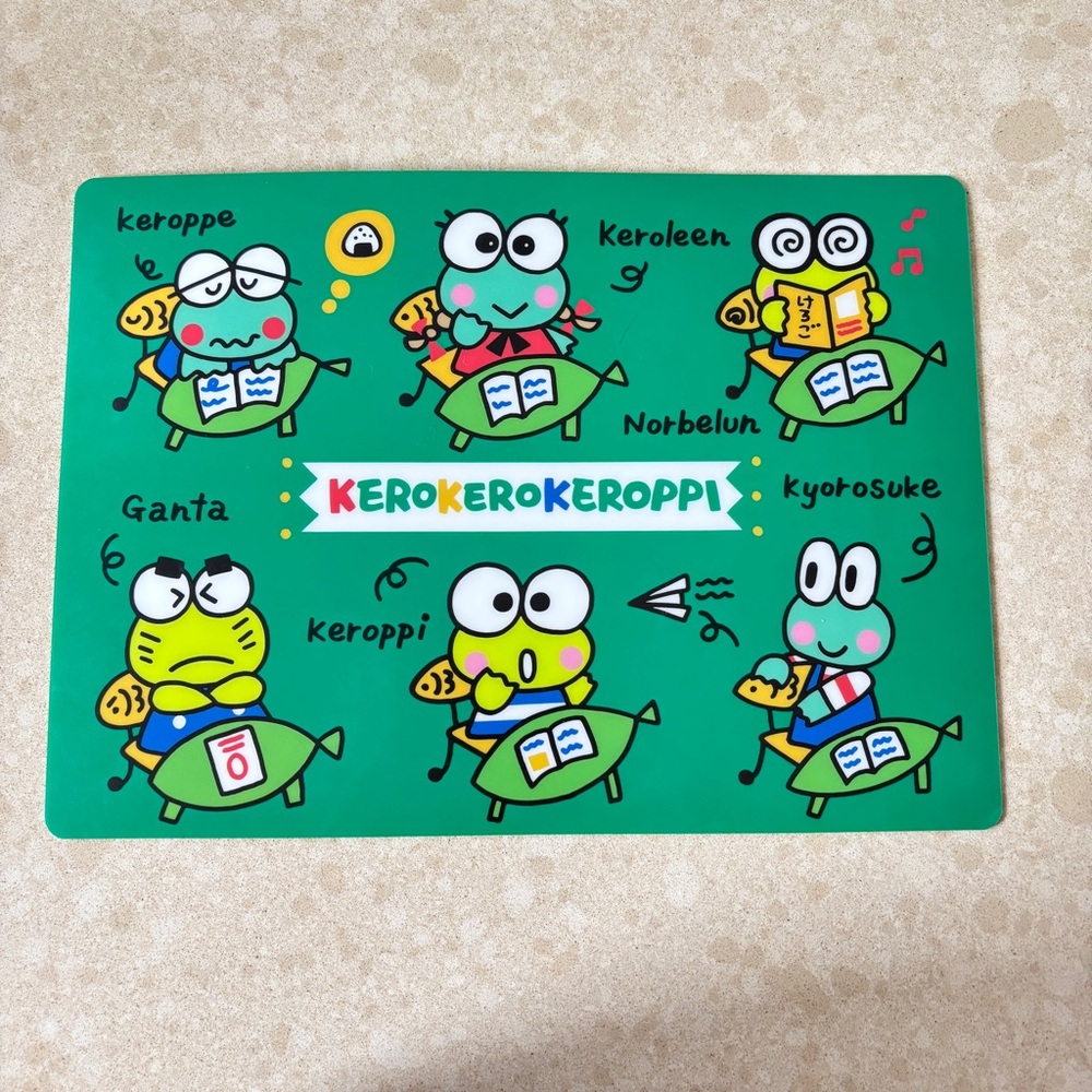 Sanrio Kerokero Keroppi shitajiki writing board